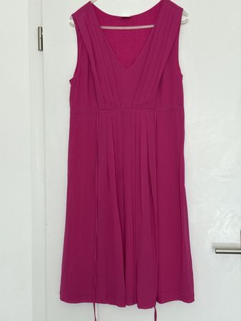 Pink summer dress.
