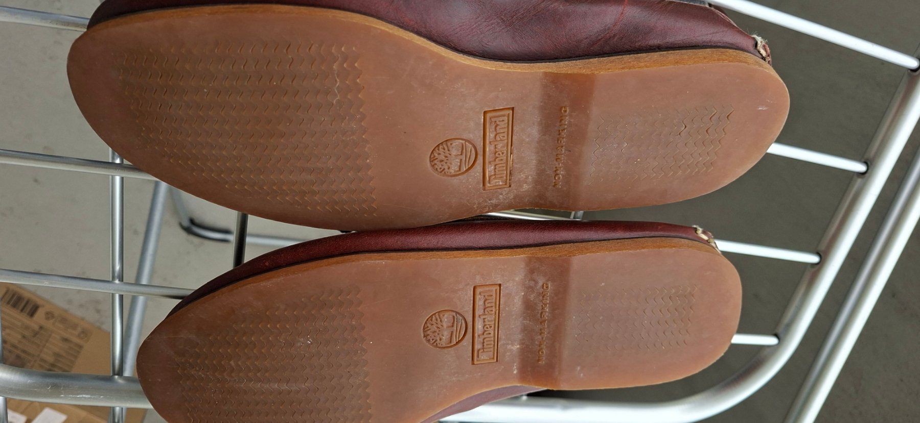 Timberland Scarpe da uomo: Timberland Schuhe Braun Leder/ Gr. 45 – Usato da Kloten venduto da Ros73 1