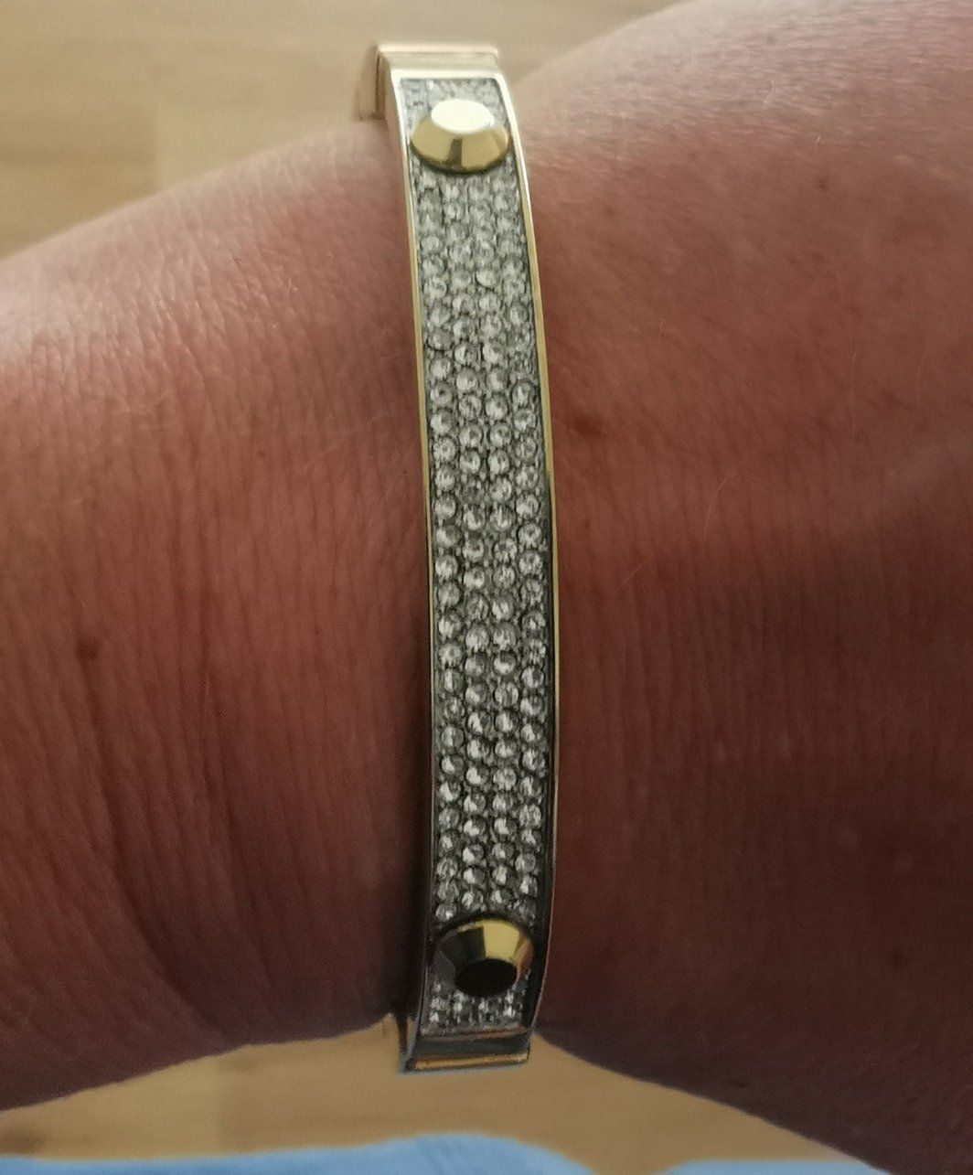 Michael Kors Bracciali & Braccialetti: Michael Kors Armband mit Steinen – Usato da Kastanienbaum venduto da therebellsmurfette 5