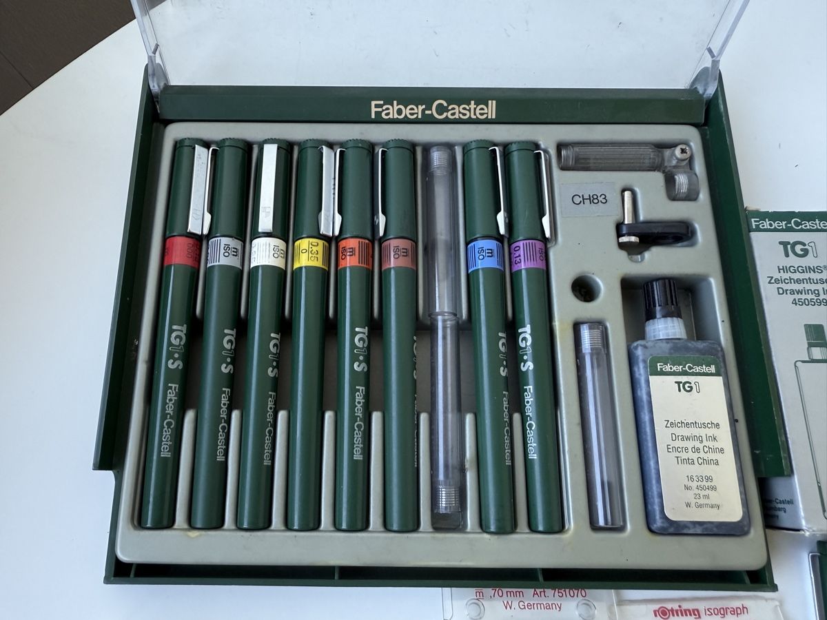 Faber-Castell Stylos & Marker: Faber Castell und Rotring Tusche Stifte – D'occasion à Zürich par Geniuss 1