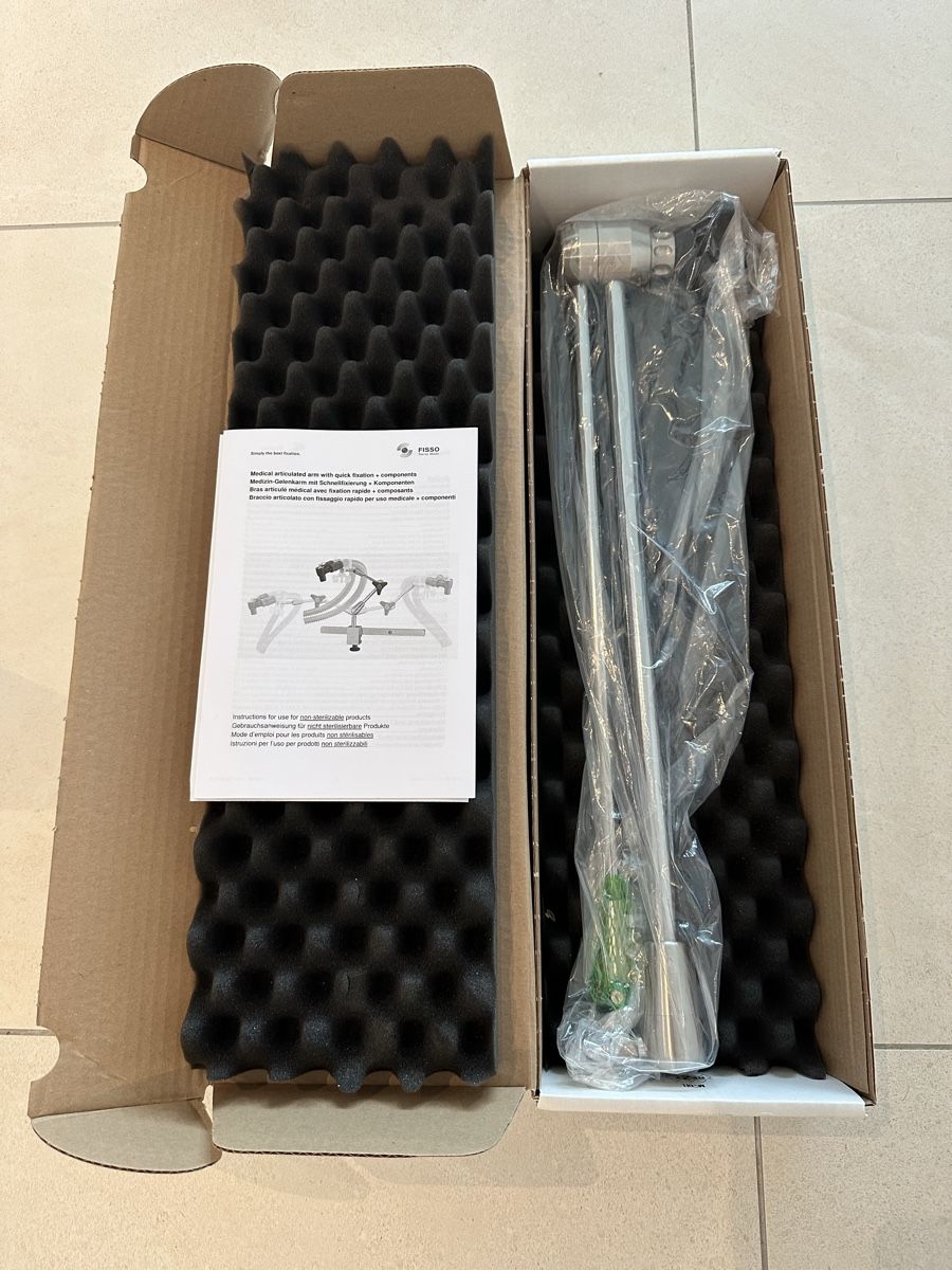 Medizinische Geräte: FISSO Medizin Gelenkarm mit Fixierung und Komponenten – Neu und originalverpackt aus Heiden von gab_dp7z