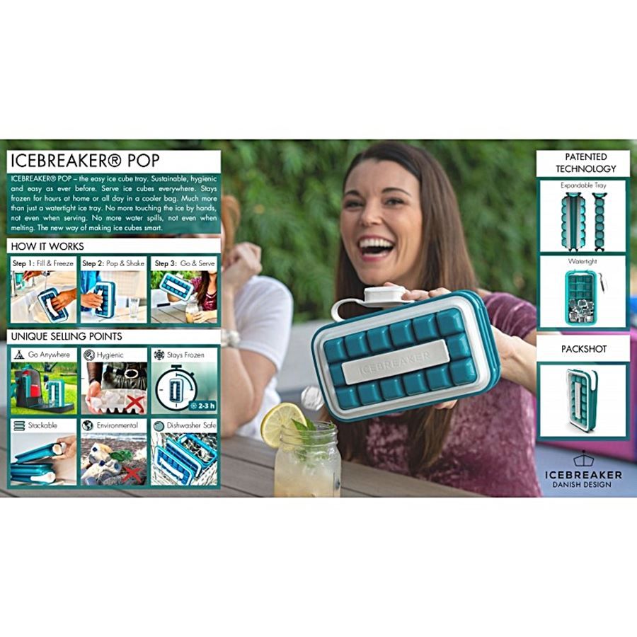 Contenitori & Simili: Eiswürfelform - ICEBREAKER POP – Nuovo e nell'imballaggio originale da Wettingen venduto da kochshop 1