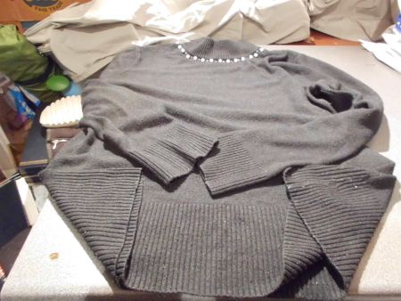 Pullover Grösse L, Canda C&A, schwarz/ve