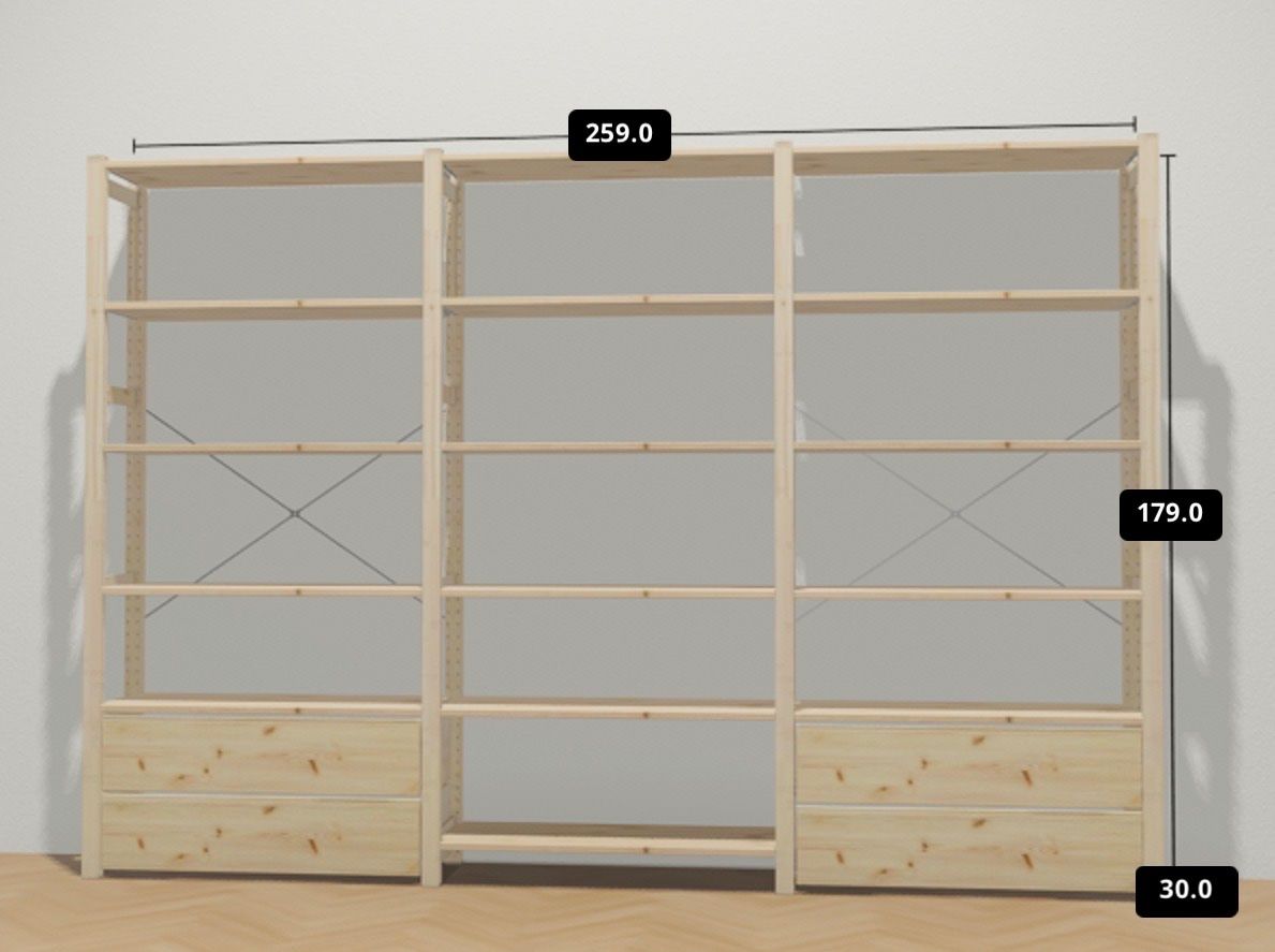Ikea Scaffali: Ikea Regal Ivar – Usato da Wetzikon ZH venduto da hee_h2kl