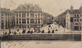 GENÈVE - La Corraterie - 1902