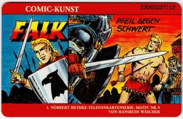 FALK - ungebrauchte Hethke Telefonkarte aus Deutschland