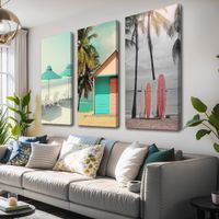 Riesig 🔝 SUPER PREIS 💲 Wandbild 120x80 NEU / Strand Meer