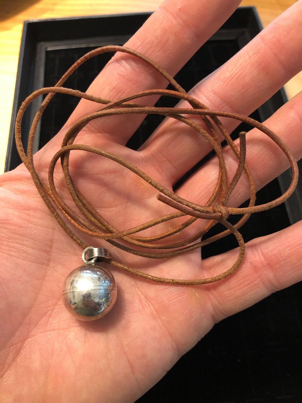 Catenine: KlangkugelKette Silber – Usato da Adliswil venduto da Tito088 2