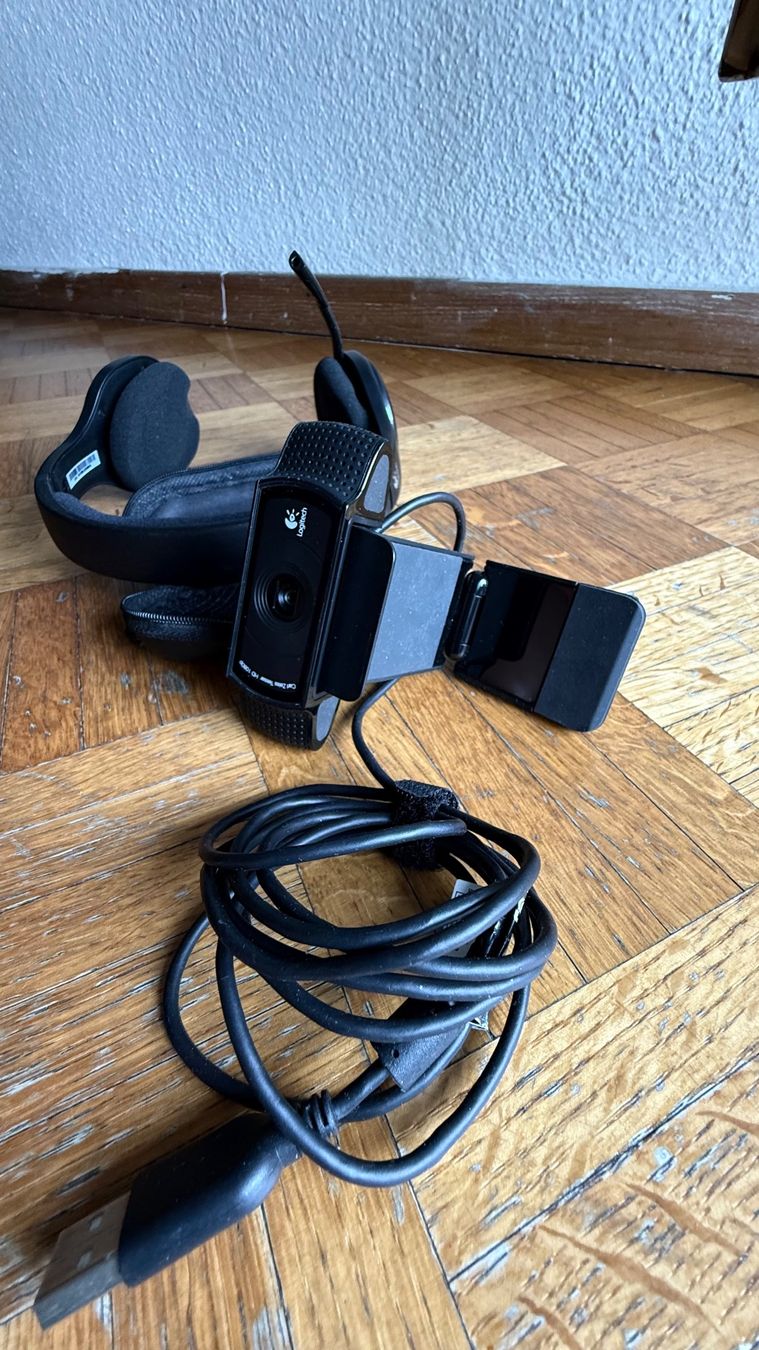 Logitech Webcam: Logitech HD Pro C920+H800 Bluetooth Wireless Headset – Usato da Zürich venduto da Carambina78 4
