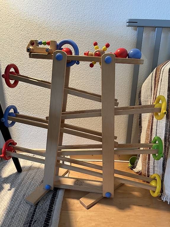 Spielzeuge: Holz-Kugelbahn – Gebraucht aus Meilen von Nora.E. 2