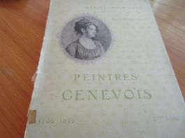 Buch Peintres Genevois 2eme Série 1766-1849          (Nr.14)