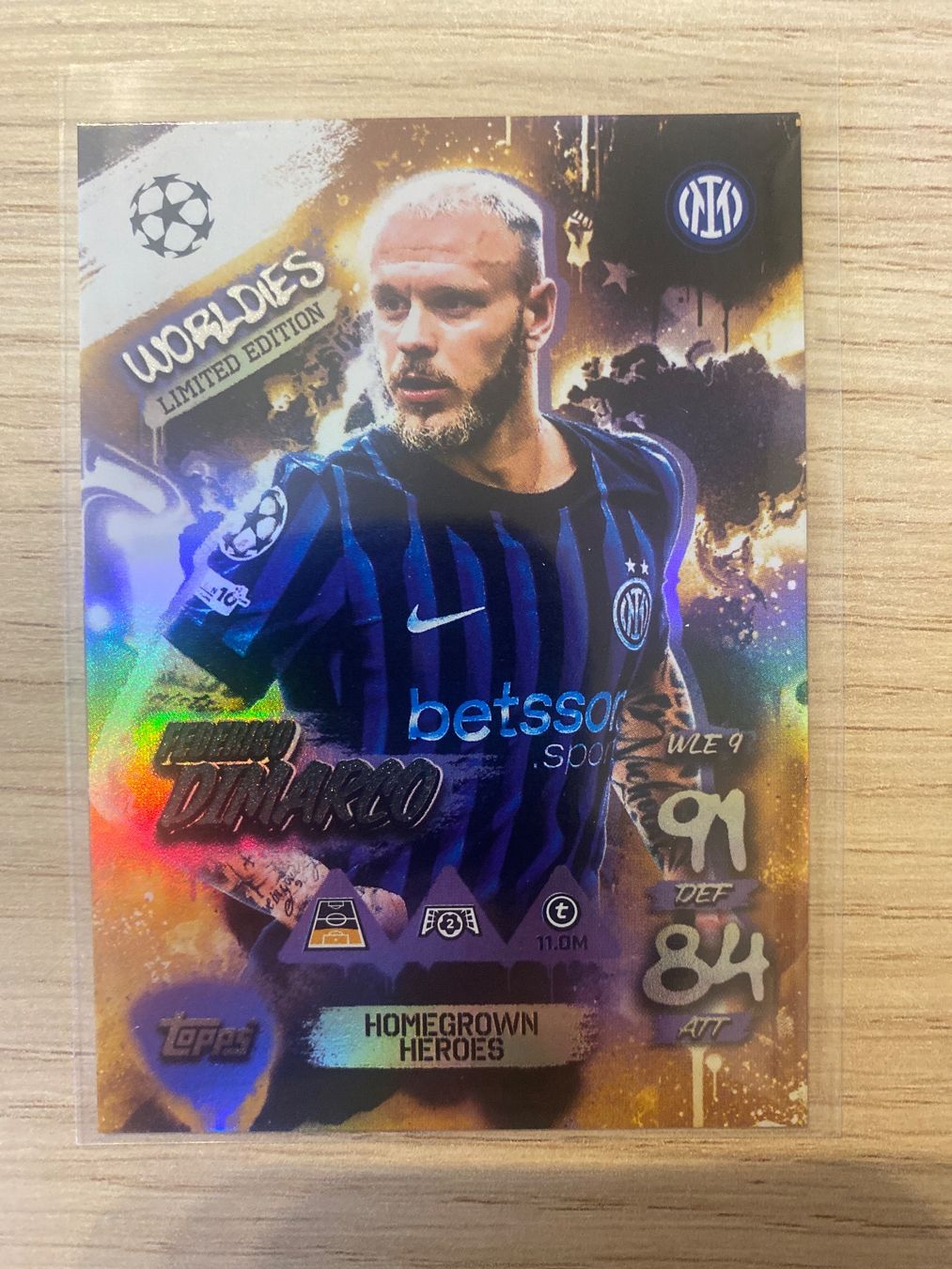 Topps Match Attax 25/26 Worldies Federico Dimarco (Neu (gemäss ...