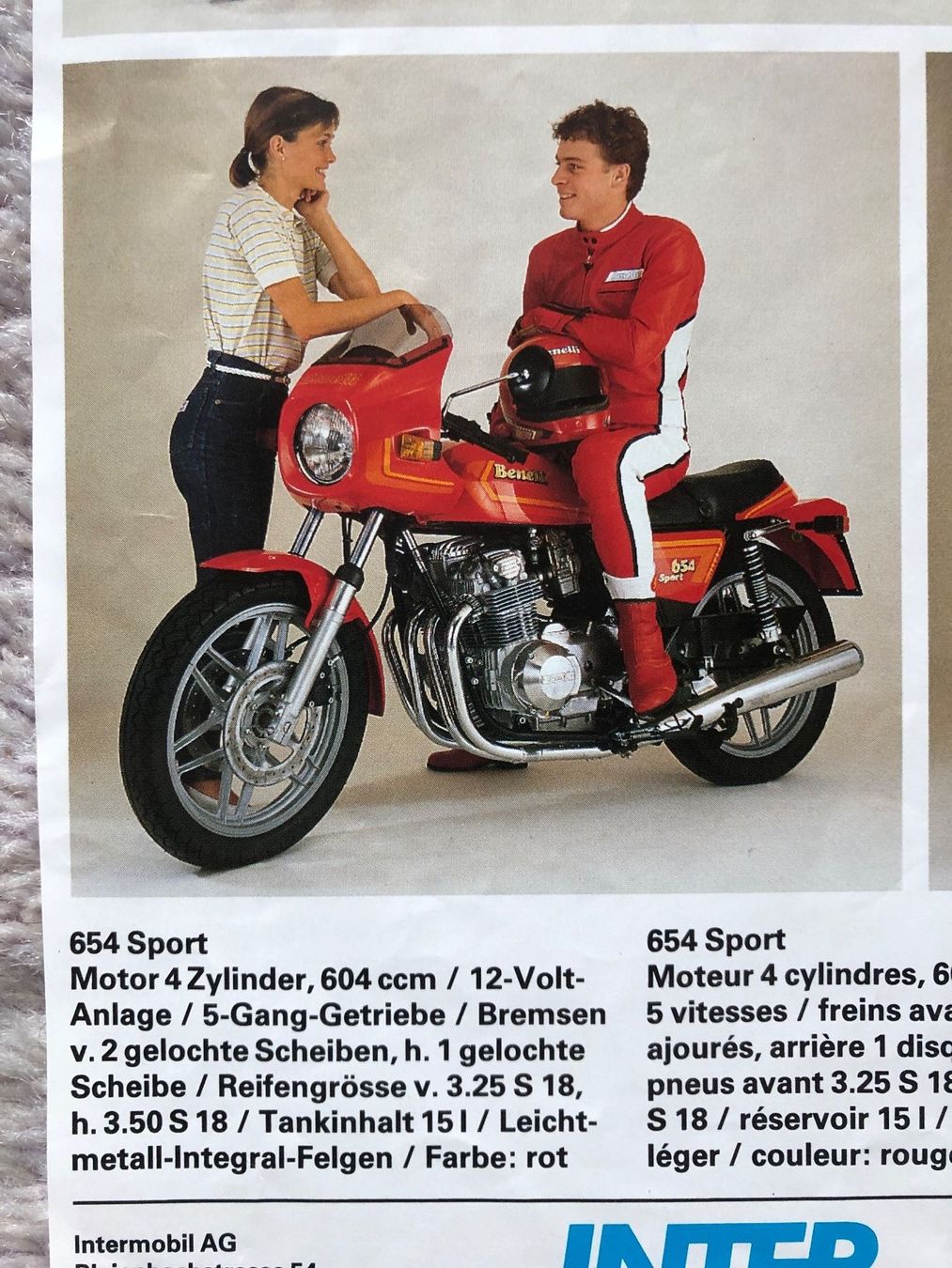 Benelli Strada: Benelli 900 sei / 654 Sport – Usato da Morrens VD venduto da kawah2 5