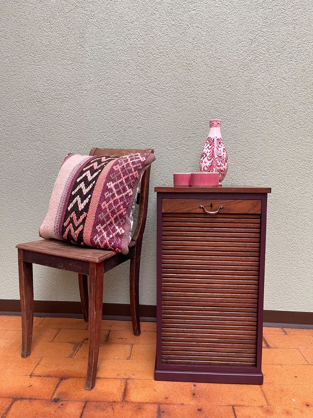 Kommoden: In Stand gestellte Rollladen Kommode 6 Schubladen – Gebraucht aus Bonstetten von usgsuechts_vintage