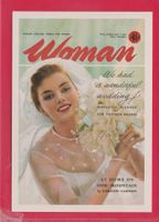USA ZEITSCHRIFTEN-WERBUNG, WOMAN, 2.6.1956