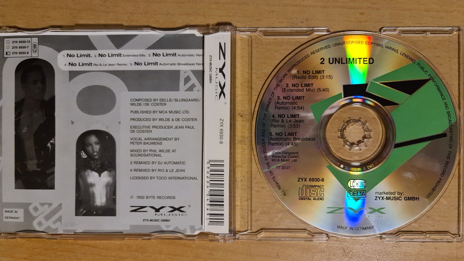 CDs: 2 Unlimited - No Limit CD - 90er Klassiker! – Gebraucht aus Dintikon von Vexi 1