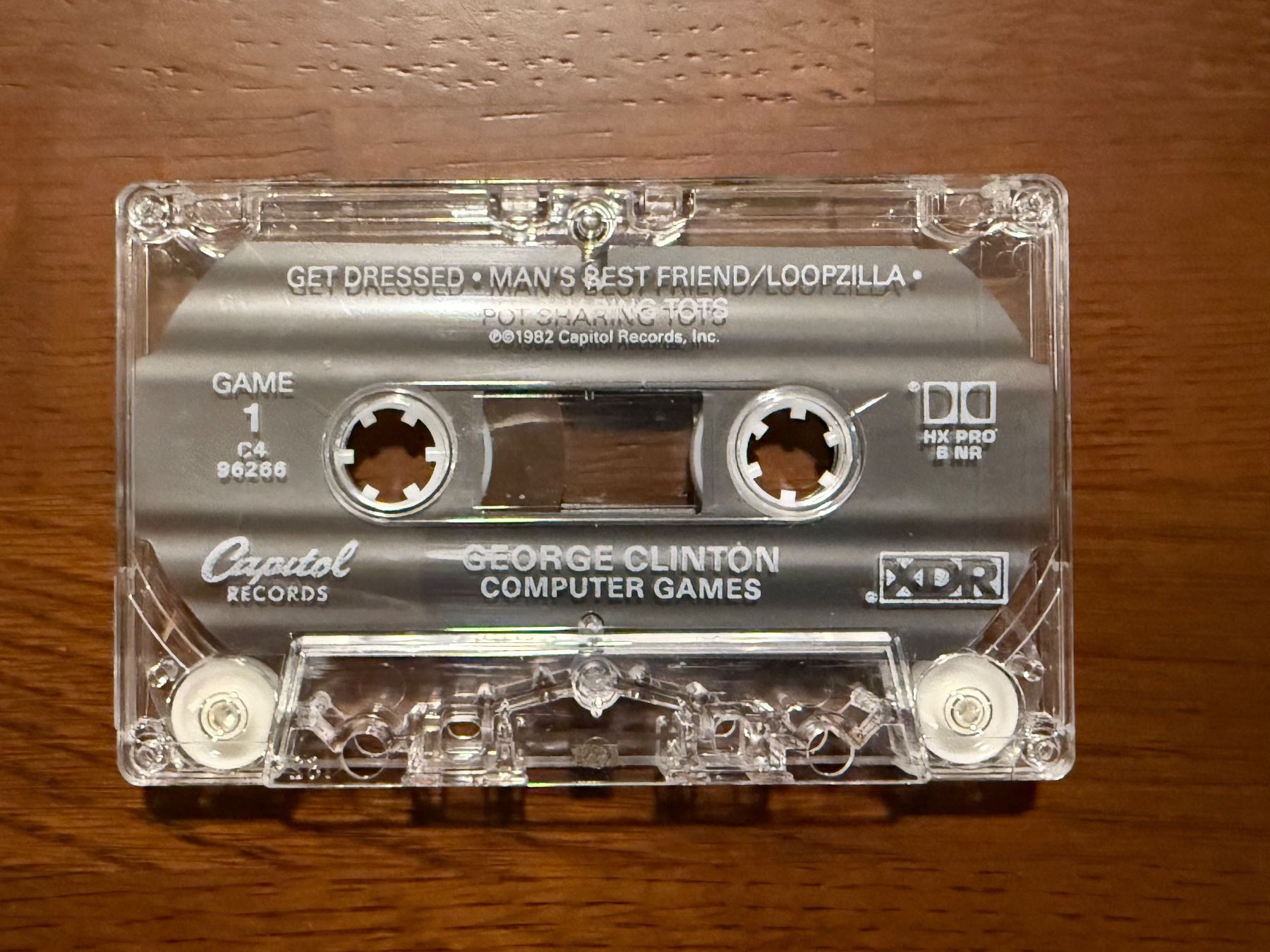 Musicassette: George Clinton - Computer Games / cassette MC – Usato da Delémont venduto da cpop 2