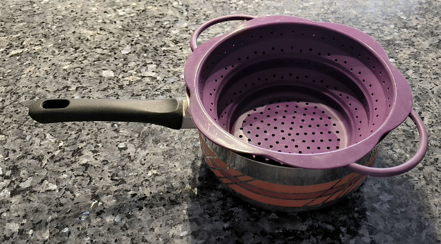 Elettrodomestici da cucina: Kochblume Faltsieb zum mitkochen – Usato da Fislisbach venduto da Chruselibike 3