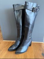 Hoher Stiefel schwarz Grösse 41