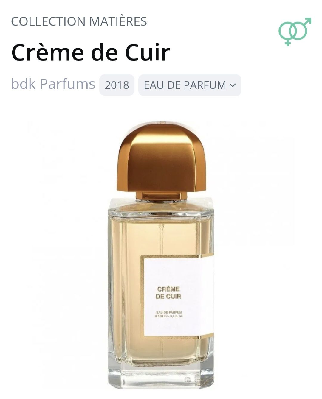Parfum & Eau de Toilette: 2 ml CREME DE CUIR BDK ABFÜLLUNG – Neu (gemäss Beschreibung) aus St. Gallen von CaliSunshine 1