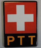 PTT Emailleschild, Briefkastenschild