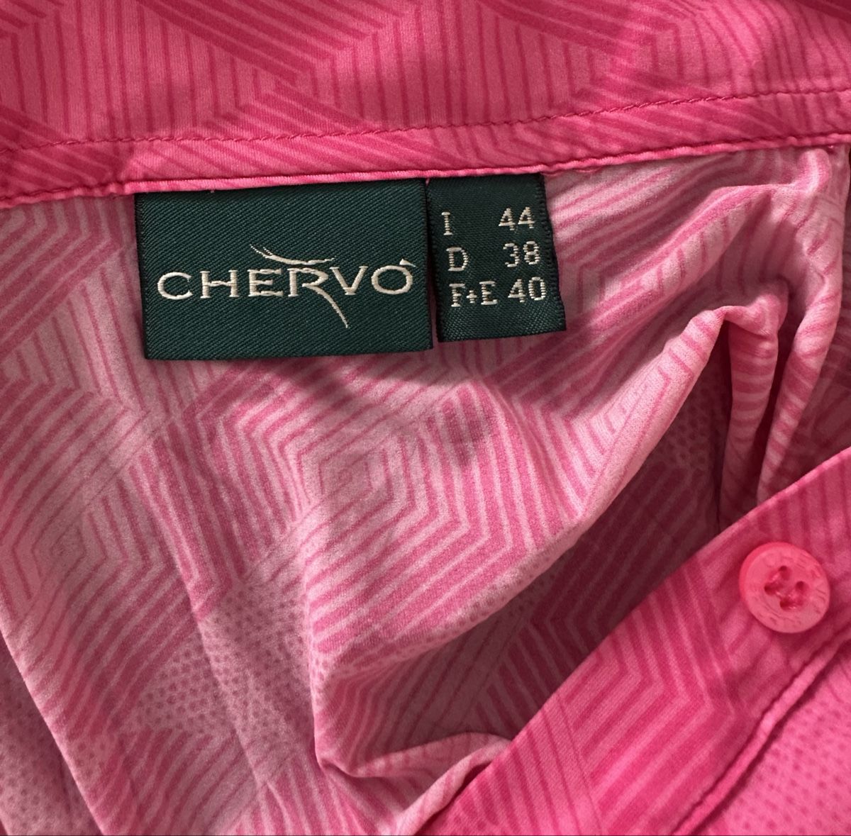 Magliette Polo: Pink Chervo Polo Shirt Top – Nuovo (secondo la descrizione) da Zürich venduto da juz_2t2j 3