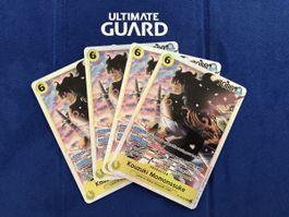 4x One Piece TCG - Kouzuki Momonosuke Playset EN