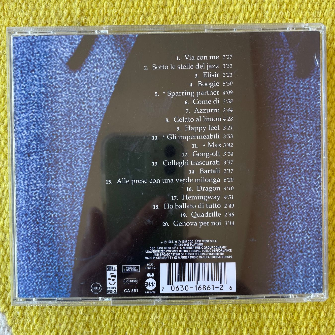 CDs: PAOLO CONTE-BEST OF – Gebraucht aus Rorschacherberg von CD-Roli 1