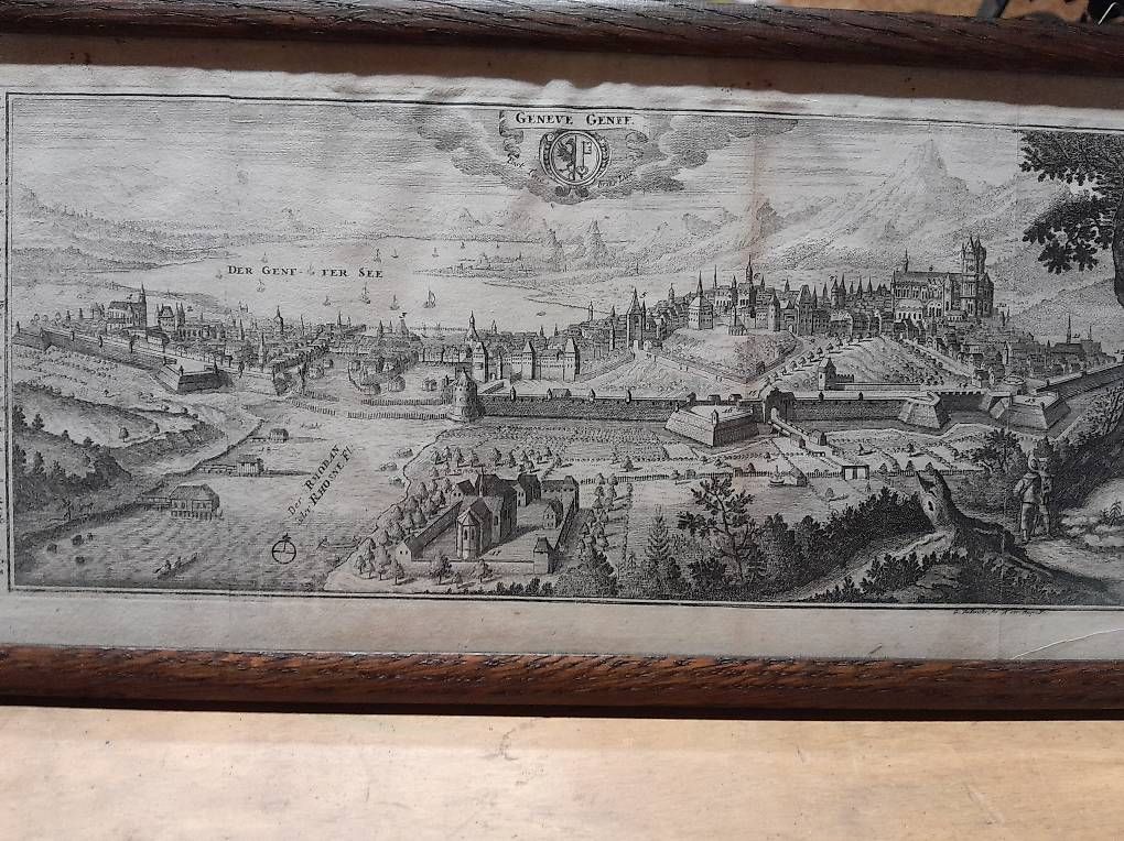 Gravures: Gravure "Genève 1730" – D'occasion à Bulle par pmcavalheiro