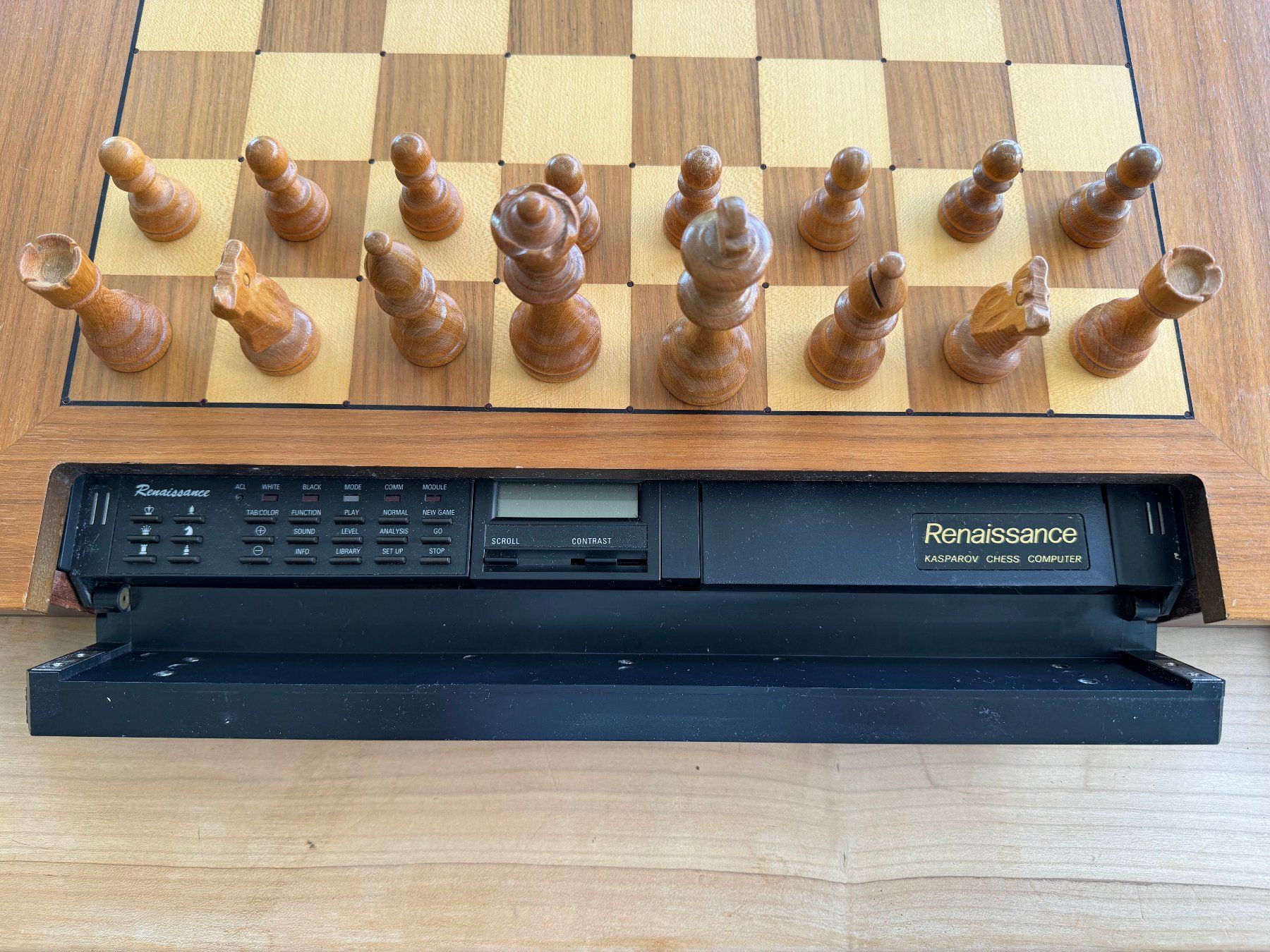 Saitek Giochi: Schachbrett Schachcomputer Kasparov Renaissance – Usato da Thun venduto da Jgantch 5