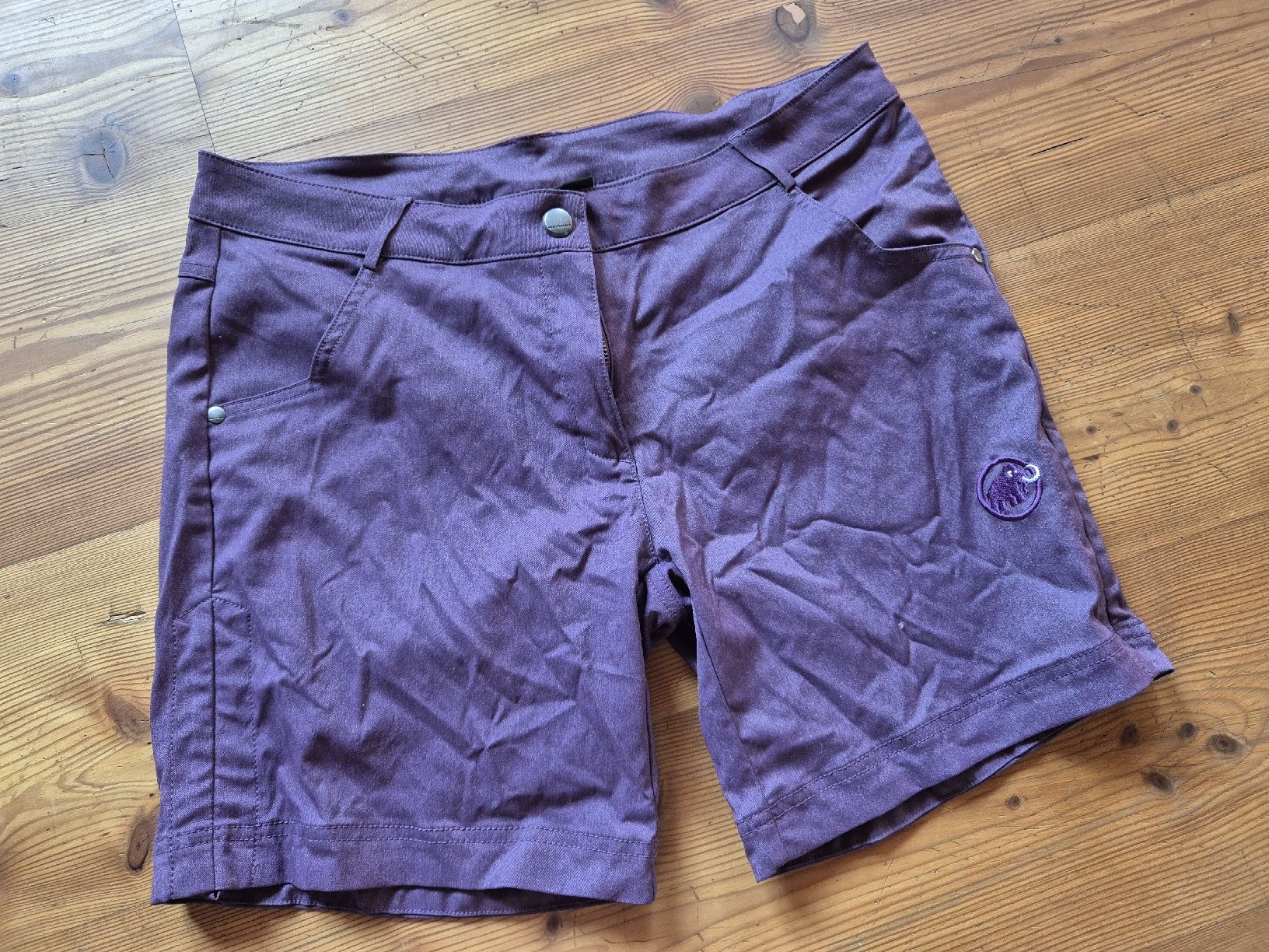 Mammut Pantalons: Mammut Wanderhose kurz, Gr 40, violet – Neuf (Voir description) à Abtwil SG par ste_22sn 5