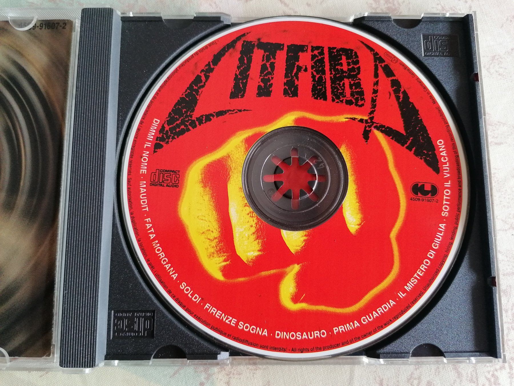 CD: LITFIBA - TERREMOTO 1993 – Usato da Ermenswil venduto da easyric 1