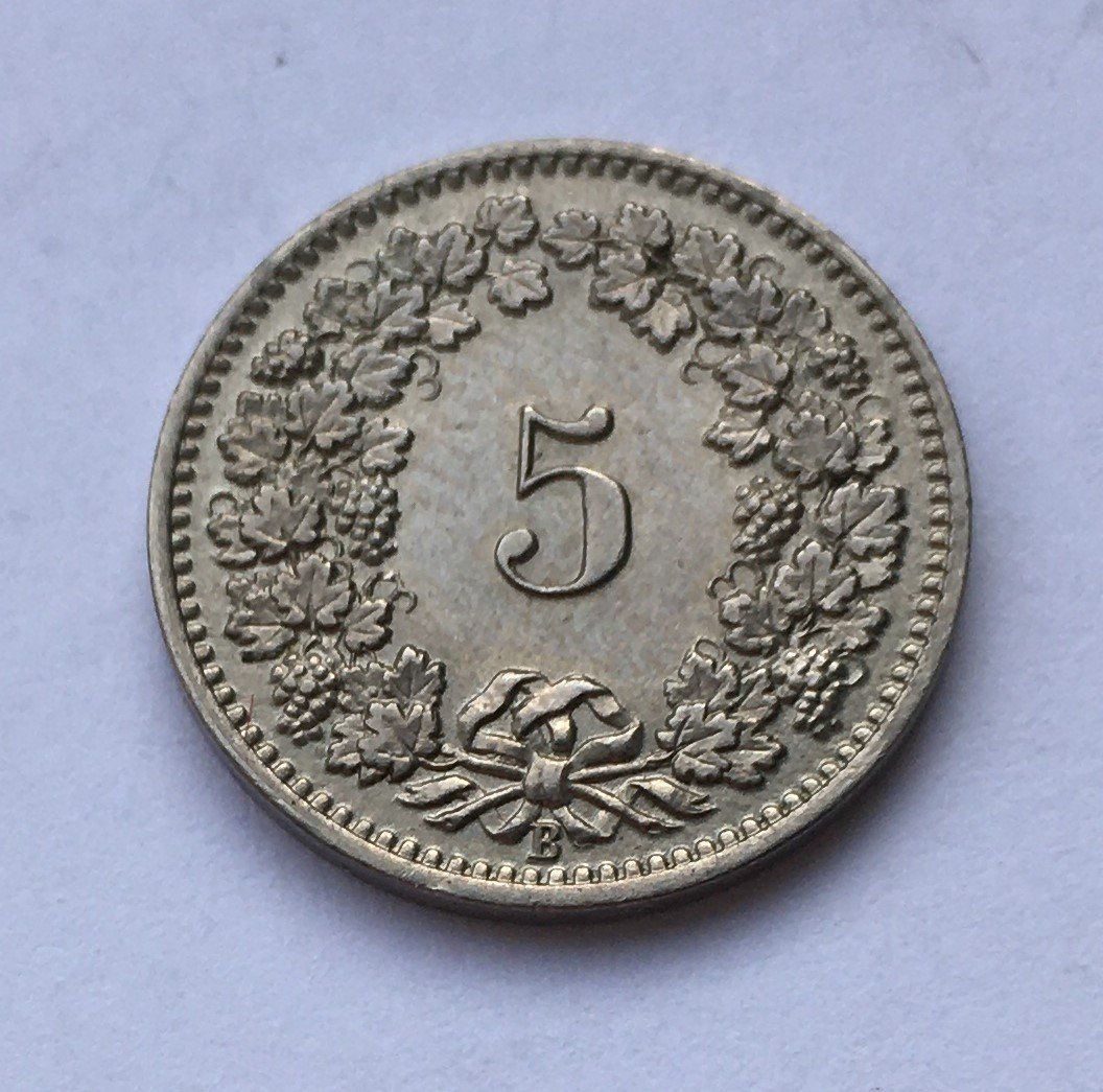 Alle Münzen: 1898 5 Rappen unz – Neu (gemäss Beschreibung) aus Kirchberg SG von Helveticus00 1