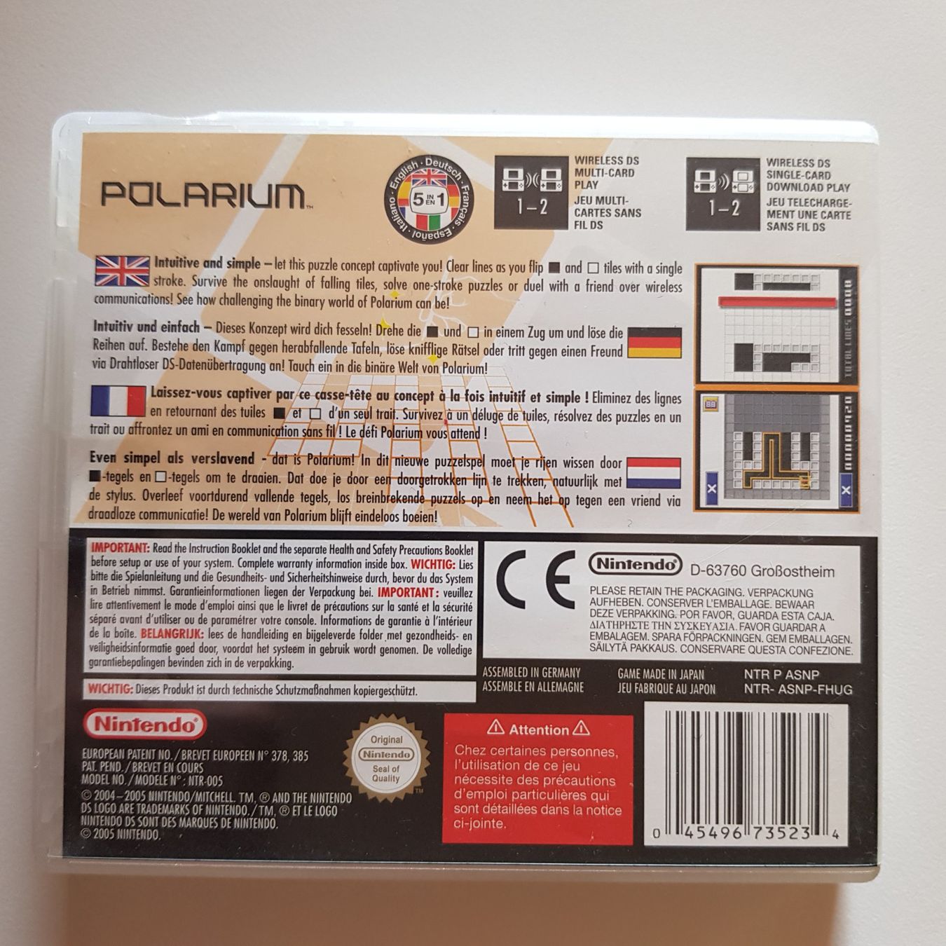 Nintendo Spiele: Polarium /DS – Gebraucht aus Münchenstein von 2DGames 1