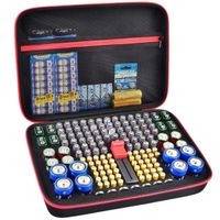 Batterie Organizer Tasche für 147 Batterien mit Tester