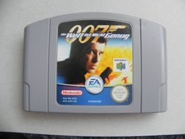 Nintendo 64 Kult Game Top Spiel 007 Die Welt ist nicht genug