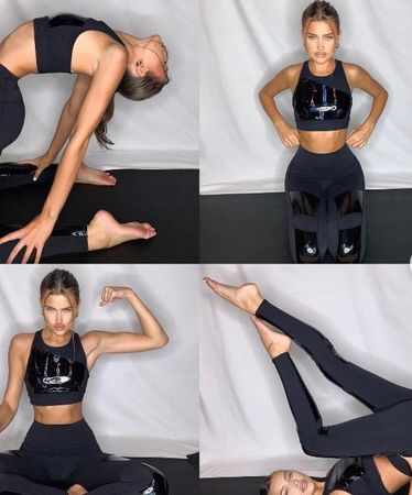 🤩ZARA LEGGINS SCHWARZ LANG NEU & GUCCI P.