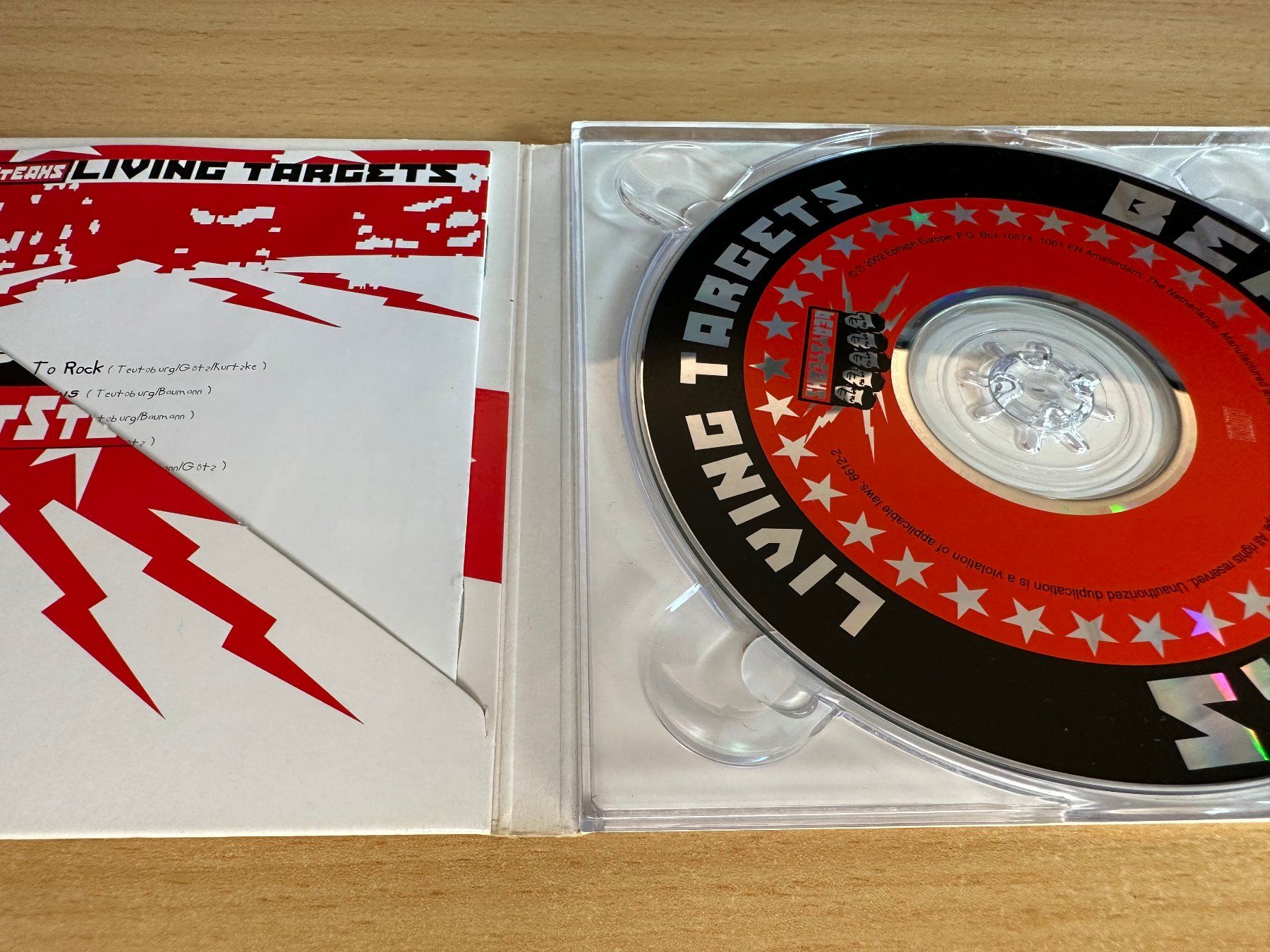 CD: Beatsteaks – Living Targets – Usato da Rikon im Tösstal venduto da Alpenmutz 2
