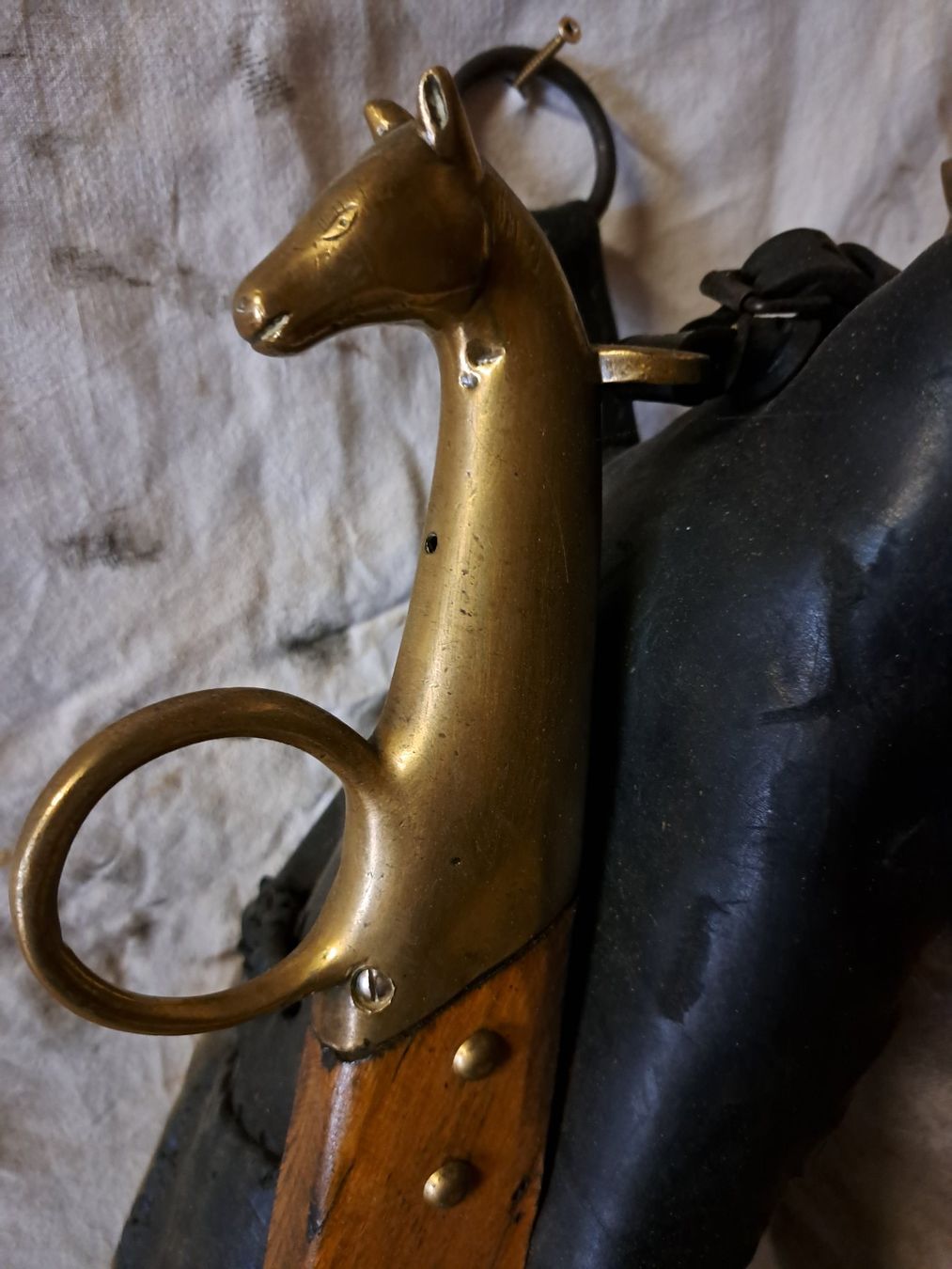 Carrozze: ANCIEN COLLIER POUR CHEVAL – Usato da Fleurier venduto da carlin01 2