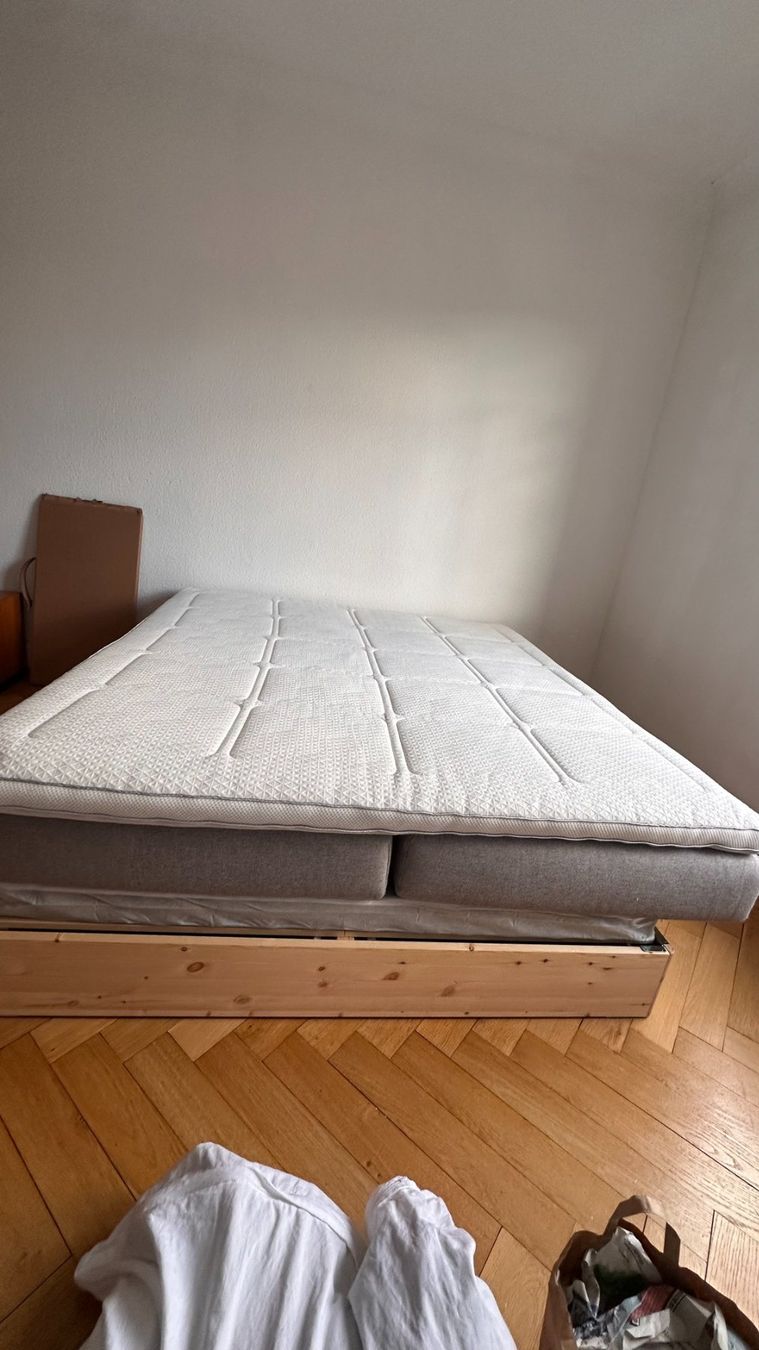 Materassi: 2x Boxspring-Matratzen 90x200 cm + Topper 180x200 – Usato da Basel venduto da m_carrino 4