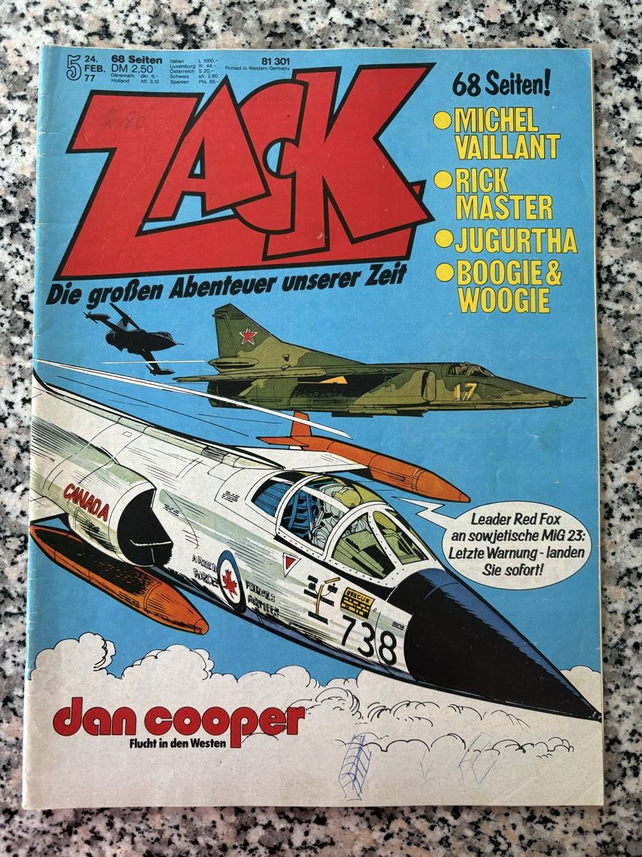 Comics: Zack Comics 1-14 Komplett 16-22 , 25,26 – Gebraucht aus Wangen b. Dübendorf von Antiz1210 3