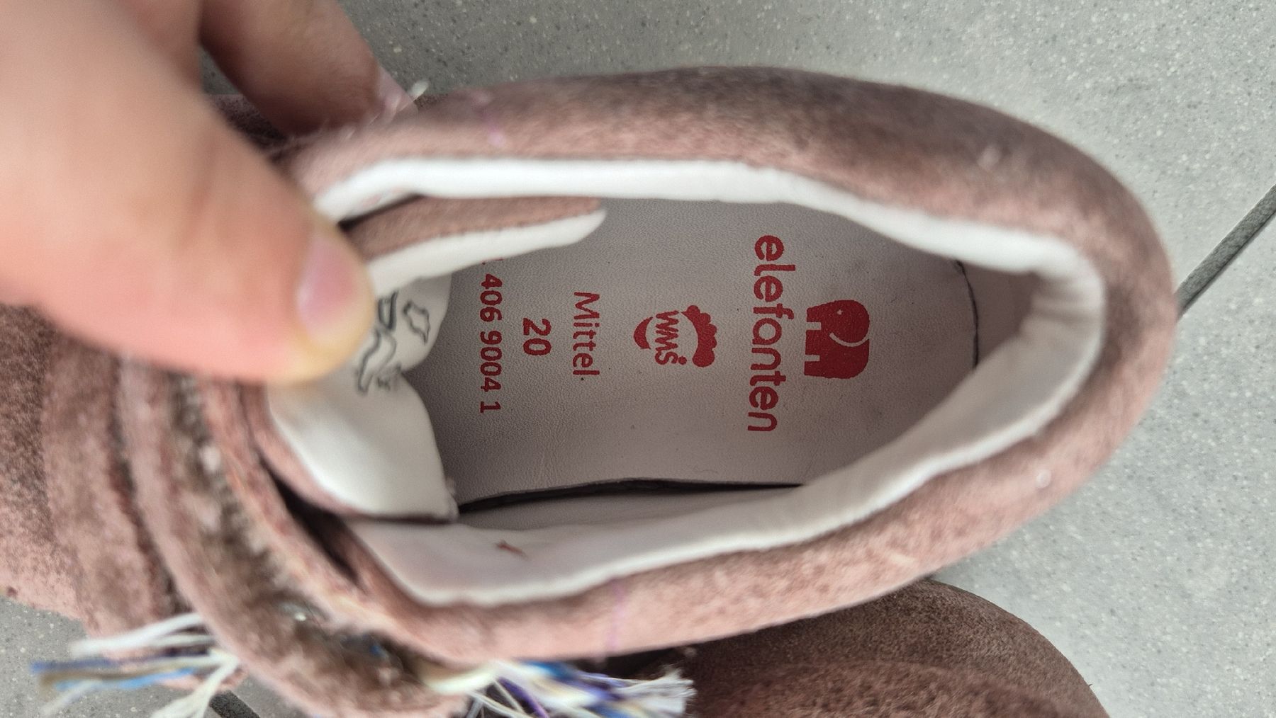 Elefanten Scarpe per ragazzi: Elefanten Lauflernschuhe Gr. 20 Rosa – Usato da Würenlingen venduto da mwimmer 2