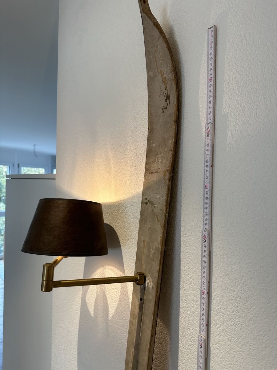 Lampade: Alter Ski als Lampe – Usato da Goldach venduto da Schnuppi 3