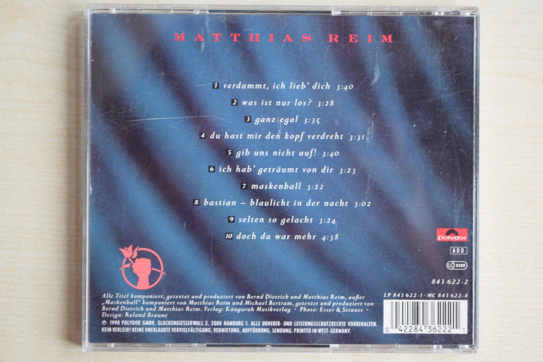 CD: MATTHIAS REIM (618) – Usato da Reutigen venduto da DONDON55 1