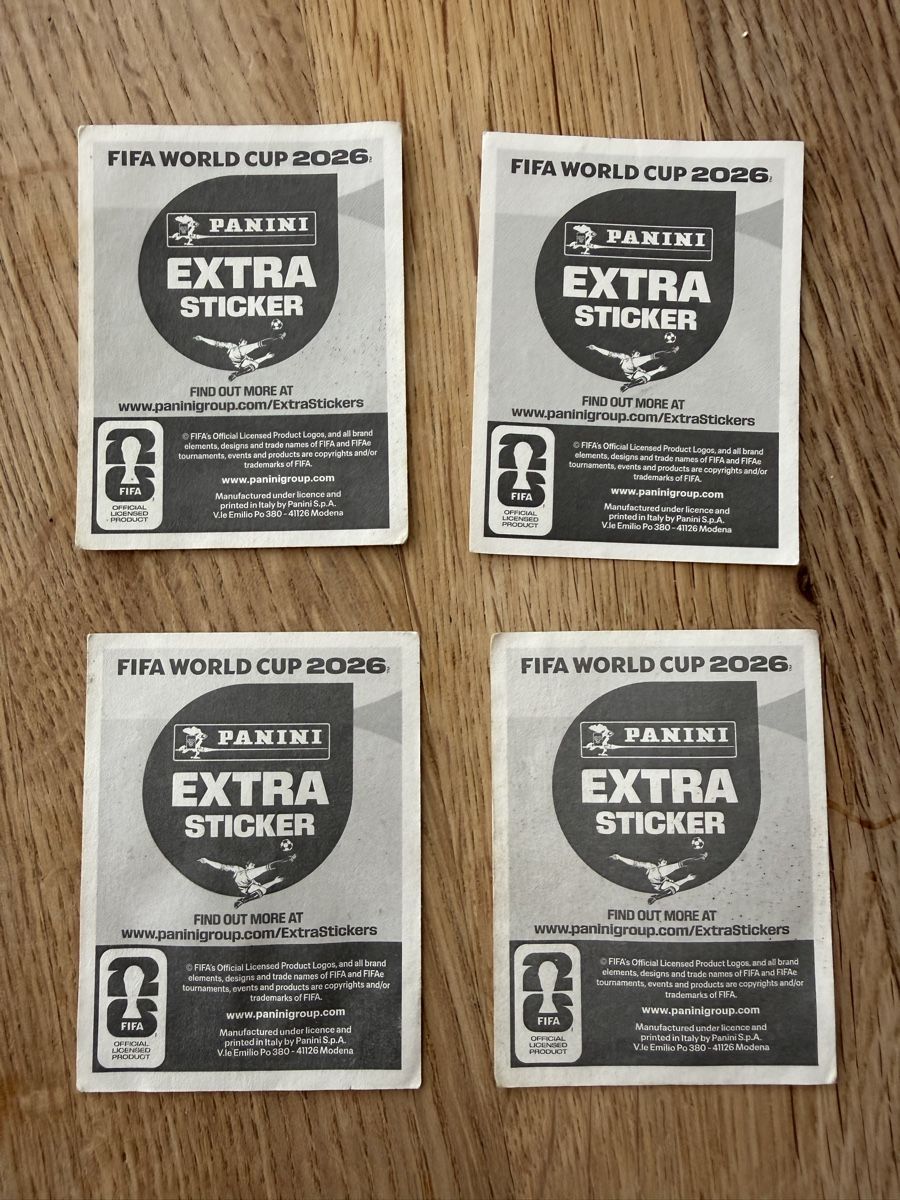 Panini Cartes à collectionner: Panini Extrasticker 4x  – D'occasion à Zürich par jeannine12 1