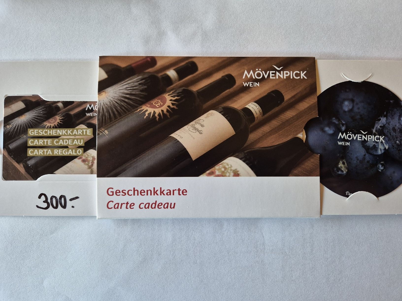 Buoni: Geschenkgutschein Mövenpick Wein – Nuovo e nell'imballaggio originale da Rothrist venduto da hansaeg