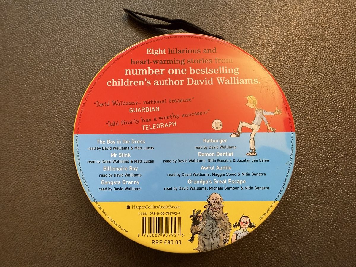 Audiolibri: David Walliams Bumper-tastic CD Story Collection 27 CDs – Nuovo (secondo la descrizione) da Horgen venduto da thesilverarrow 1
