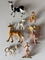 Elfen und Pferde Figuren Set Top Zustand!