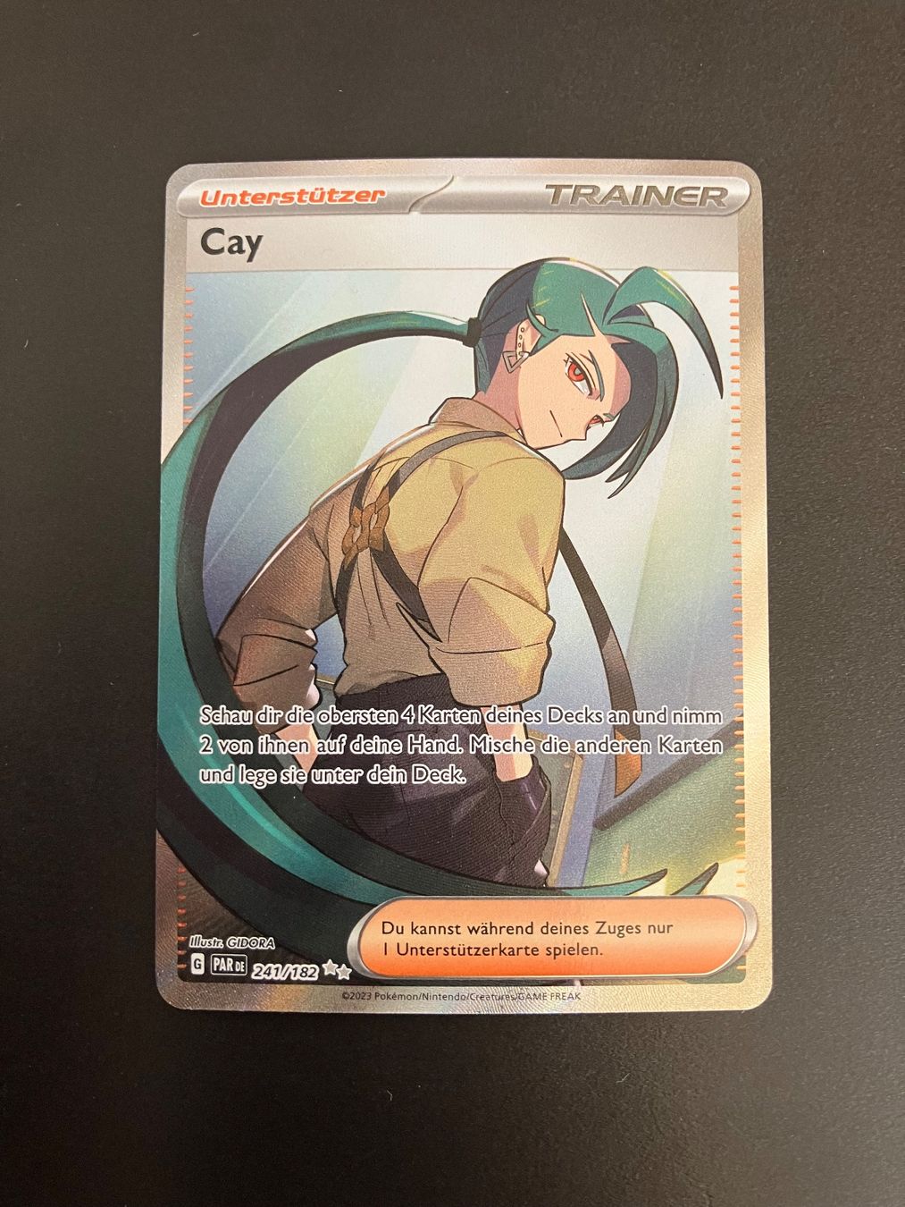 Pokémon Carte collezionabili: Cay - Paradoxrift - DE  (PAR 241) – Nuovo (secondo la descrizione) da Zürich venduto da Lunter