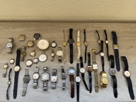 Exceptionnel lot de 38 montres - Vintage, Automatiques